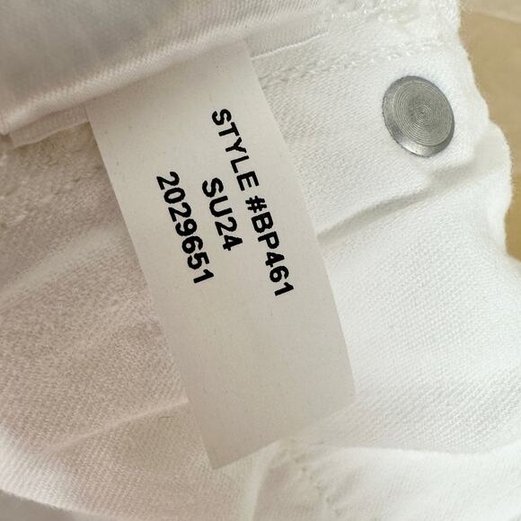 J.Crew Slim Wide Leg Jean White High Waisted Classic Stretch Denim US 30 NWT - Picture 8 of 16